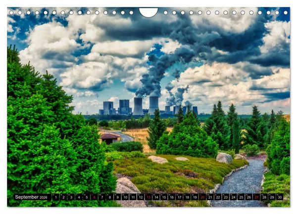 Produktbild: Der Findlingspark in der Lausitz (Wandkalender 2026 DIN A4 quer), CALVENDO Monatskalender