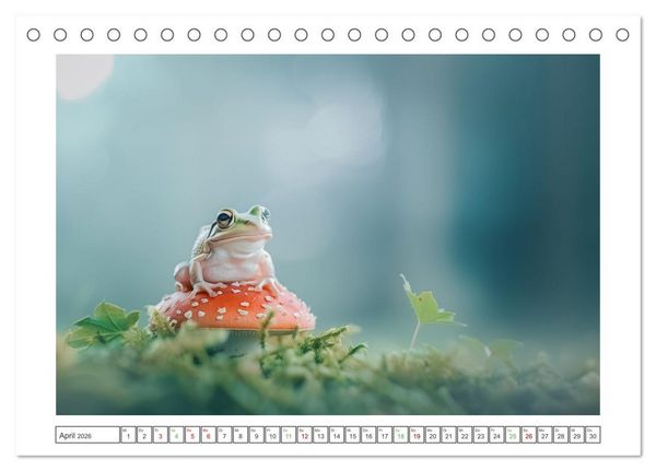 Produktbild: Naturparadies Wald (Tischkalender 2026 DIN A5 quer), CALVENDO Monatskalender