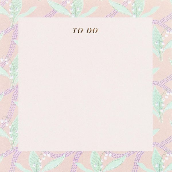 Produktbild: Notizzettel-Box Flower Frames MIX, 200 Blatt, 9x9 cm