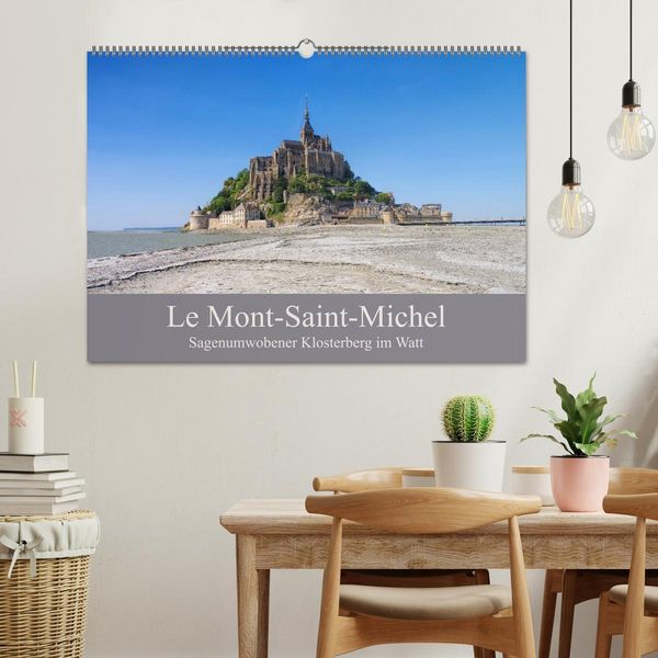Produktbild: Le Mont-Saint-Michel - Sagenumwobener Klosterberg im Watt (Wandkalender 2026 DIN A2 quer), CALVENDO Monatskalender