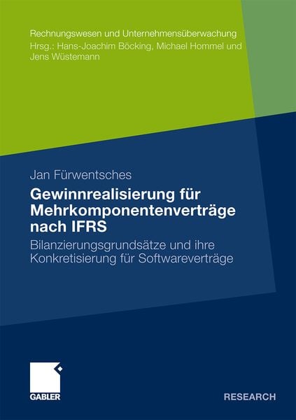 Gewinnrealisierung für Mehrkomponentenverträge nach IFRS, Taschenbuch von Jan Fürwentsches, Betriebswirtschaftlicher Verlag Gabler, 9783834924056