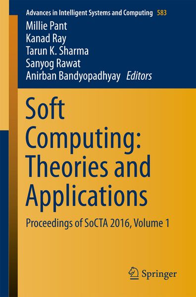 Produktbild: Soft Computing: Theories and Applications