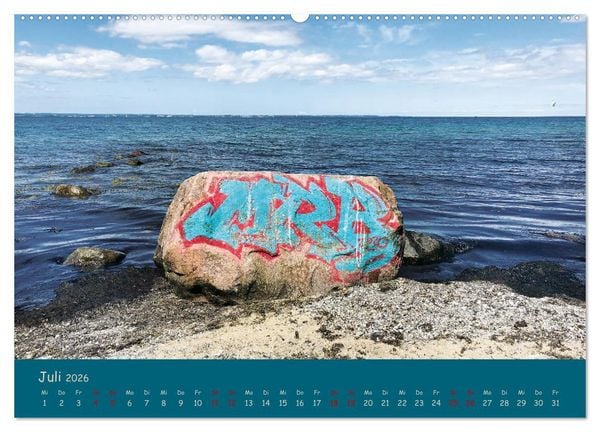 Produktbild: KUNSTORTE (hochwertiger Premium Wandkalender 2026 DIN A2 quer), Kunstdruck in Hochglanz