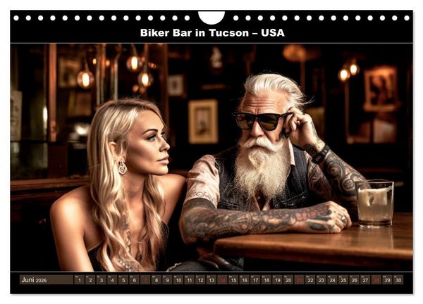 Produktbild: Model-Shooting weltweit mit der k&uuml;nstlichen Intelligenz (Wandkalender 2026 DIN A4 quer), CALVENDO Monatskalender