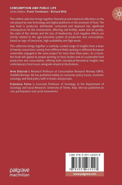 Produktbild: Digital Food Provisioning in Times of Multiple Crises