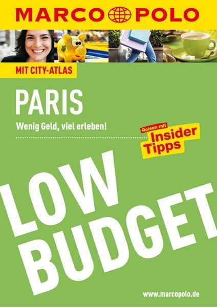 MARCO POLO Reiseführer LowBudget Paris, Taschenbuch von Gerhard und Waltraud Bläske,Anna-Johanna Arbogast, MairDuMont