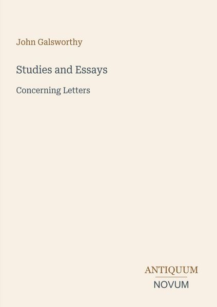 Produktbild: Studies and Essays