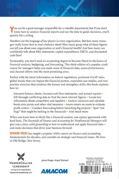 Produktbild: The Essentials of Finance and Accounting for Nonfinancial Managers