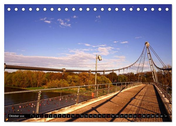 Produktbild: Magdeburg an der Elbe 2026 (Tischkalender 2026 DIN A5 quer), CALVENDO Monatskalender