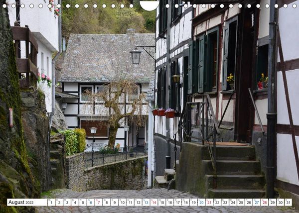 Produktbild: Monschau - Fachwerkidylle in der Eifel (Wandkalender 2022 DIN A4 quer)
