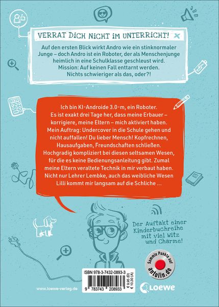 Produktbild: Andro, streng geheim! (Band 1) - Fehlermeldung: Schule