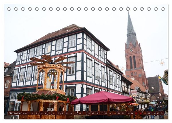 Produktbild: Nienburg - Weser (Tischkalender 2026 DIN A5 quer), CALVENDO Monatskalender