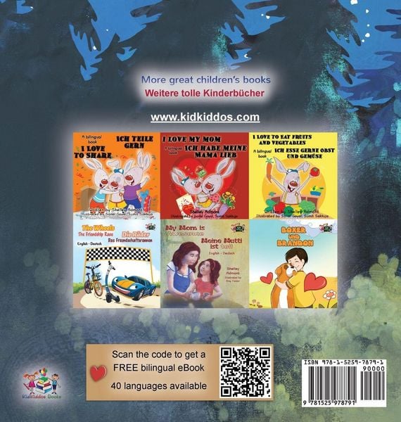 Produktbild: Under the Stars (English German Bilingual Kids Book)