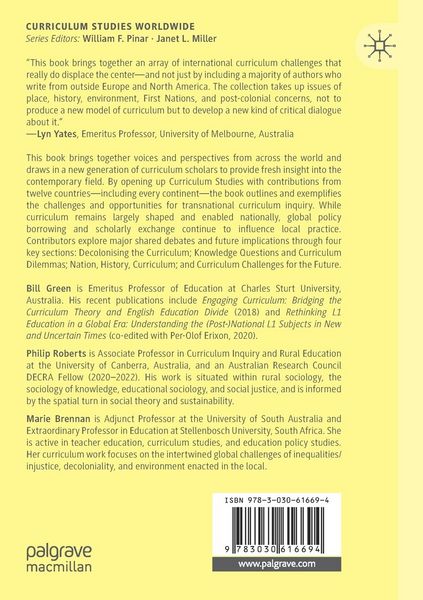 Produktbild: Curriculum Challenges and Opportunities in a Changing World