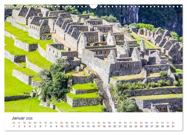 Produktbild: Macchu Picchu (Wandkalender 2026 DIN A3 quer), CALVENDO Monatskalender