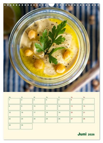 Produktbild: Vegetarische Vier Jahreszeiten (Wandkalender 2026 DIN A3 hoch), CALVENDO Monatskalender