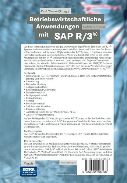 Produktbild: Betriebswirtschaftliche Anwendungen mit SAP R/3&reg;