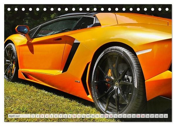 Produktbild: Muscle Cars, Geschwindigkeit und Leidenschaft (Tischkalender 2027 DIN A5 quer), CALVENDO Monatskalender
