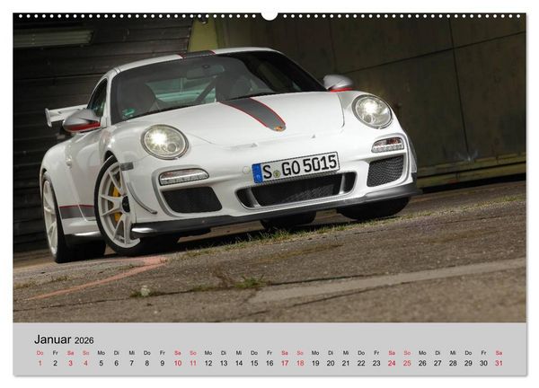 Produktbild: Porsche GT3RS 4,0 (hochwertiger Premium Wandkalender 2026 DIN A2 quer), Kunstdruck in Hochglanz