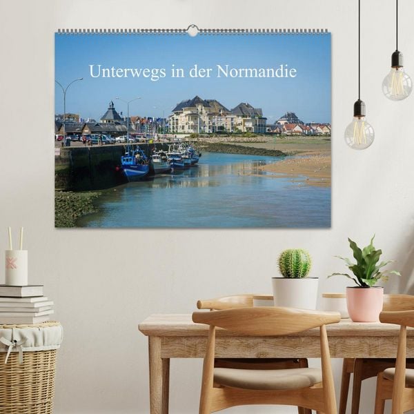 Produktbild: Unterwegs in der Normandie (Wandkalender 2026 DIN A2 quer), CALVENDO Monatskalender