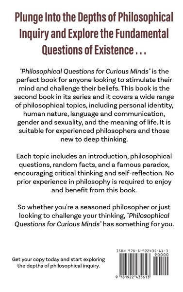 Produktbild: Philosophical Questions for Curious Minds