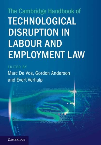 Produktbild: Cambridge Handbook of Technological Disruption in Labour and Employment Law