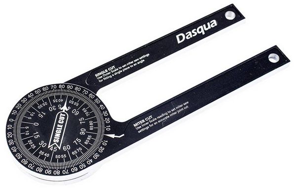 Produktbild: Dasqua 1804-1006 Gehrungss&auml;gen-Winkelmesser 90&deg;