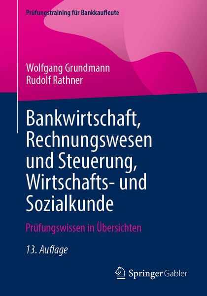 Produktbild: Bankwirtschaft, Rechnungswesen und Steuerung, Wirtschafts- und Sozialkunde