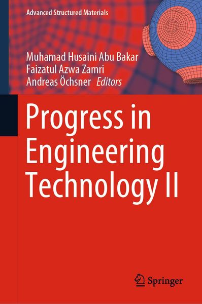 Produktbild: Progress in Engineering Technology II