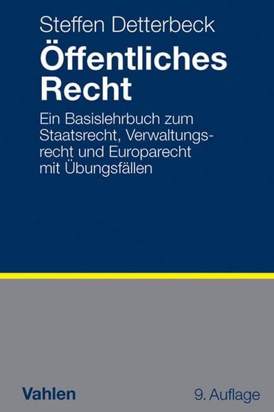 Produktbild: Detterbeck, S: &Ouml;ffentliches Recht