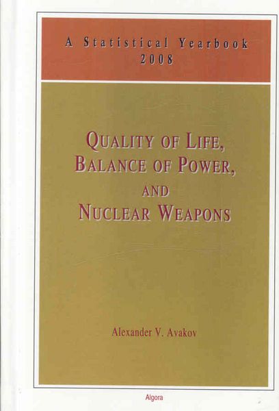 Produktbild: Quality of Life, Balance of Power and Nuclear Weapons