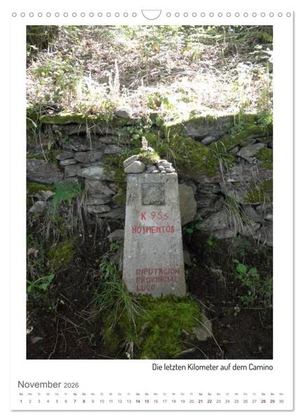 Produktbild: Buen Camino - Unterwegs auf dem Jakobsweg (Wandkalender 2026 DIN A3 hoch), CALVENDO Monatskalender