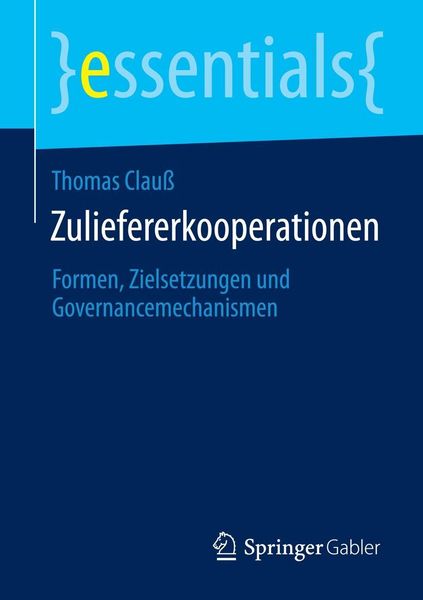 Produktbild: Zuliefererkooperationen