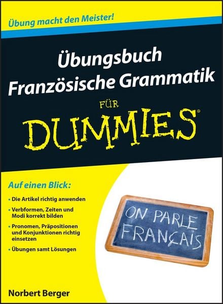 Produktbild: &Uuml;bungsbuch Franz&ouml;sische Grammatik f&uuml;r Dummies