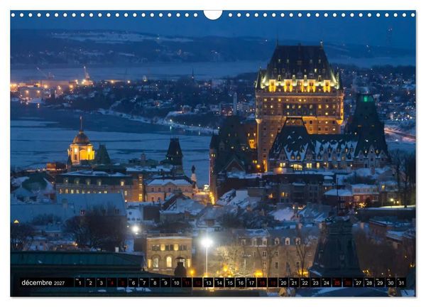 Produktbild: Le Ch&acirc;teau Frontenac (Calendrier mural 2027 DIN A3 vertical), CALVENDO calendrier mensuel