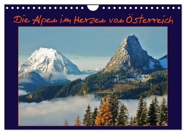 Produktbild: Die Alpen im Herzen von &Ouml;sterreich (Wandkalender 2026 DIN A4 quer), CALVENDO Monatskalender