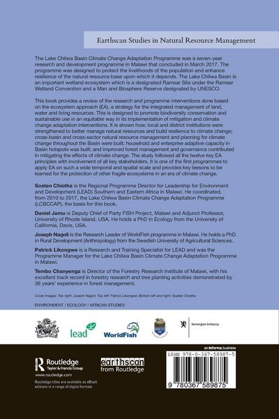 Produktbild: Socio-Ecological Resilience to Climate Change in a Fragile Ecosystem