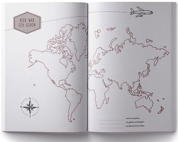 Produktbild: GuideMe Reisetagebuch Travel Memories &bdquo;Weltenbummler&ldquo;