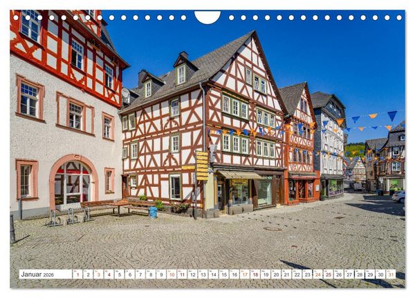 Produktbild: Dillenburg Impressionen (Wandkalender 2026 DIN A4 quer), CALVENDO Monatskalender