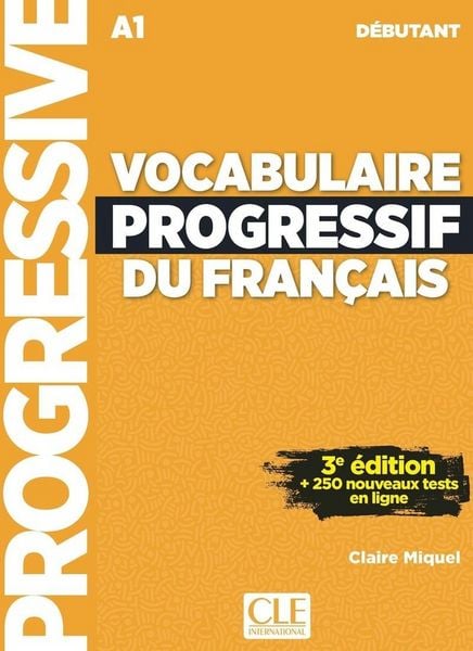 Produktbild: Vocabulaire progressif du francais - Niveau debutant (A1) - Livre + Audio telechargeable + Appli-web