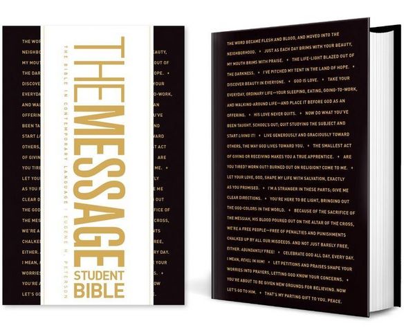 Produktbild: The Message Student Bible (Hardcover)