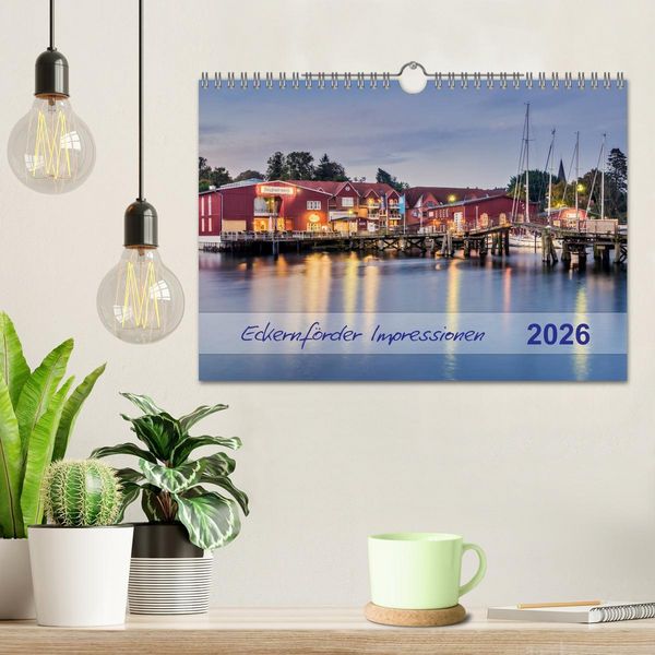 Produktbild: Eckernf&ouml;rder Impressionen (Wandkalender 2026 DIN A4 quer), CALVENDO Monatskalender