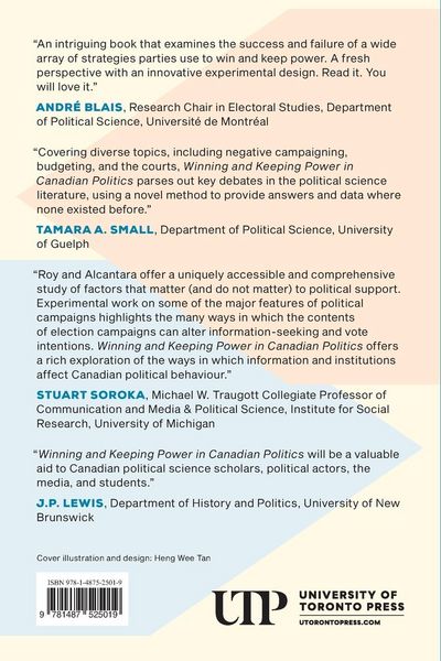 Produktbild: Winning and Keeping Power in Canadian Politics