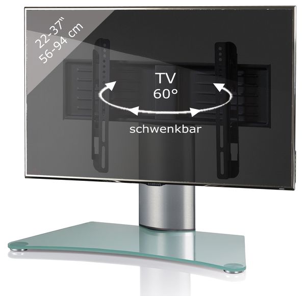 TV Aufsatz Erhöhung Glas Windoxa Mini