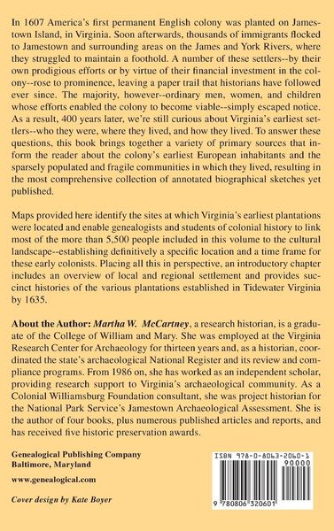 Produktbild: Virginia Immigrants and Adventurers, 1607-1635