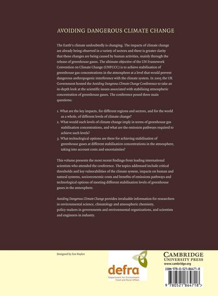 Produktbild: Avoiding Dangerous Climate Change