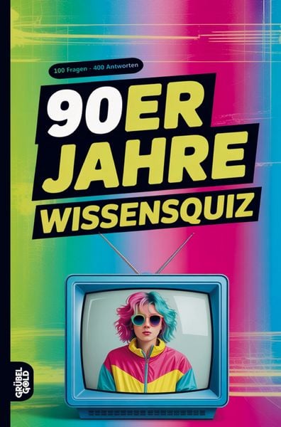 90er Jahre Wissensquiz, Taschenbuch von Grübelgold Rätselhefte, Grübelgold, 9783693190999
