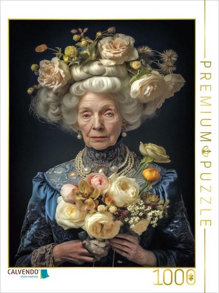 CALVENDO Puzzle Baroness Brunhilde von Blumenkohl | 1000 Teile Lege-Größe 64x48cm Foto-Puzzle für glückliche Stunden, Sonstige von , Calvendo Puzzle,