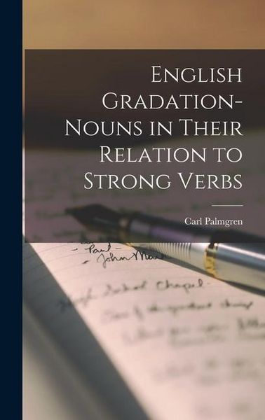 Produktbild: English Gradation-Nouns in Their Relation to Strong Verbs