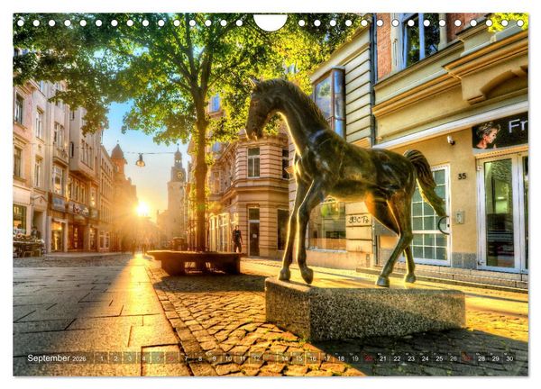 Produktbild: Halle an der Saale - Stadtansichten (Wandkalender 2026 DIN A4 quer), CALVENDO Monatskalender
